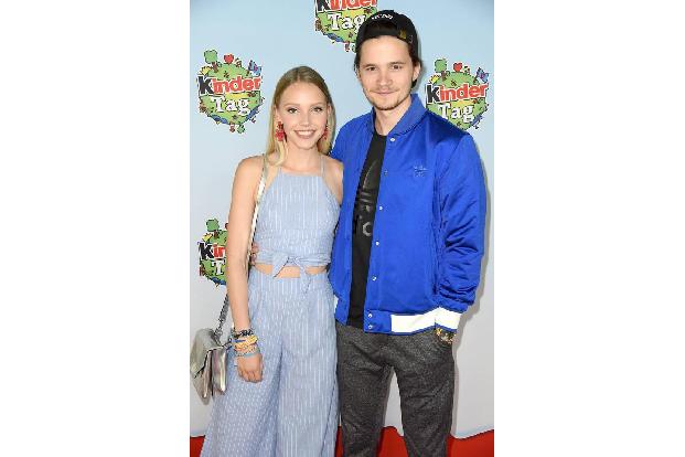 ...es noch ein ziemlich verliebtes Pärchen beim kinderTag 2017 gab: 'Bibi'-Darstellerin Lina Larissa Strahl und ihr Tilman P...