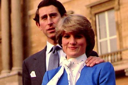 Anfang der 80er Jahre das Traumpaar: Charles und Diana