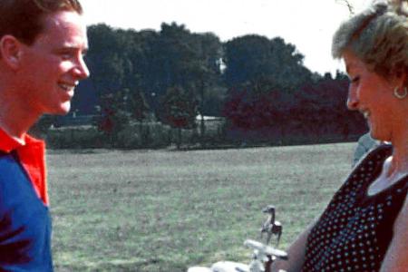 Diana mit ihrem Liebhaber James Hewitt