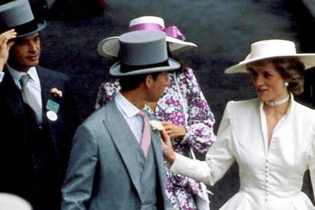 Diana und Hoare in Ascot