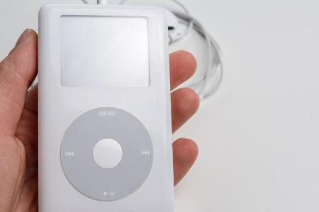 Musik immer mit dabei: iPods waren der ideale Wegbegleiter