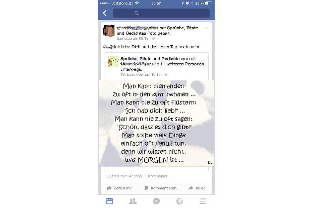 Die Verliebten - Jeden Tag neue Liebesschwüre bei Facebook - bitte, das geht doch auch per privater Nachricht, oder?