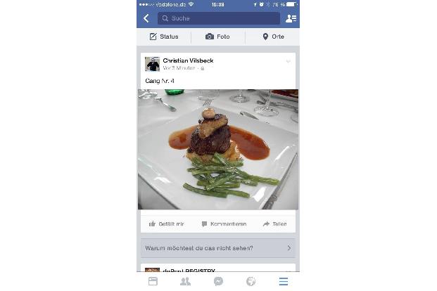 Essenspos(t)er - Schmeckt ein Schnitzel auch dann, wenn es vor dem Essen niemand bei Facebook geliked hat? Offenbar nicht. J...