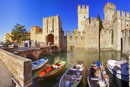 Das Wasserschloss von Sirmione