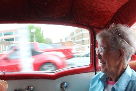 In Georgia feierte sie Geburtstag