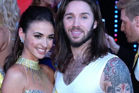 Gil Ofarim darf mit Ekaterina Leonova trainieren.