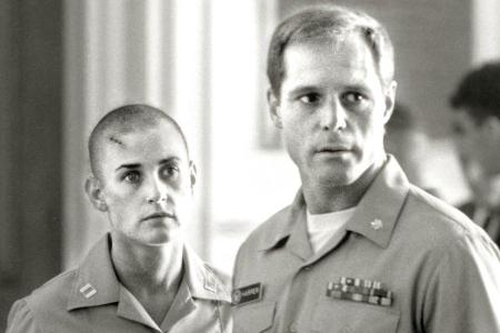 Hätten Sie sie erkannt? Demi Moore mit Glatze im Film 