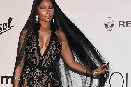 Auch Nicki Minaj zeigte viel Haut