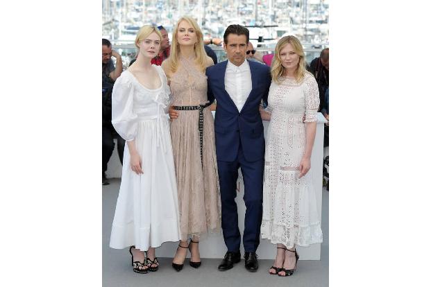 ...hatte sie vor wenigen Tagen noch bei den 70. Film Festival von Cannes. Dort präsentierte sie an der Seite von Colin Farre...