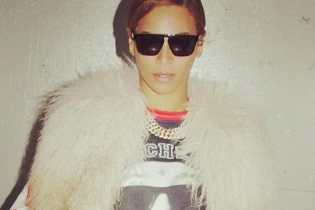 Beyoncé mag geometrische Formen