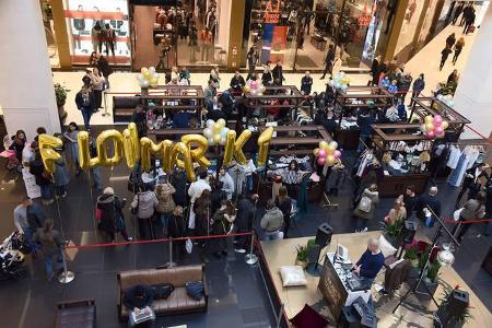 Zu einem echten Samstagmorgen gehört für viele auch ein Flohmarktbesuch - in der Mall Of Berlin durfte am Wochenende sogar i...