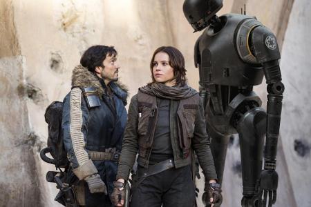 Mit an der Seite von Jyn und K-2SO auf der Suche nach den Todesstern-Plänen: Cassian Andor (Diego Luna).