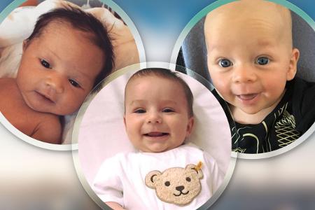 Von Lukas Podolski über Kelly Clarkson bis hin zu Tyra Banks - zahlreiche Promis sind 2016 Eltern geworden. Die süßesten Bab...