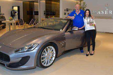 Fürst von Sayn-Wittgenstein und seine Frau Andrea waren shoppen