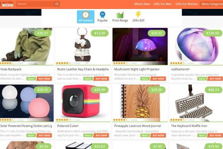 Coolen, seltsamen oder ganz einfach witzigen Klimbim sammelt 