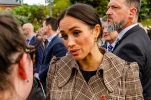 Herzogin Meghan bei einem Auftritt 2018, aus diesem Jahr stammen die Mobbing-Vorwürfe.