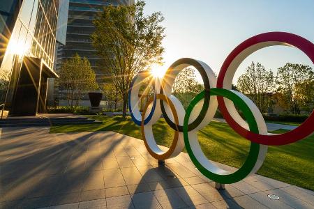 In Japan sind während Olympia aufgrund der Corona-Pandemie keine ausländischen Fans zugelassen.