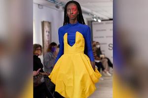 Das Fashionlabel Sohuman präsentierte auf der London Fashion Week seine Werke.