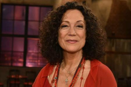 Barbara Wussow 2020 in einer Talkshow.