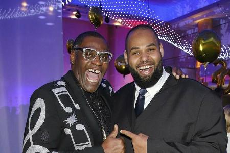 Alphonso Williams an der Seite seines Sohns Raphael