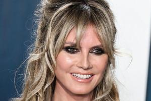 Heidi Klum 2020 auf dem roten Teppich.