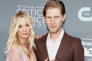 Kaley Cuoco und Ehemann Karl Cook bei den Critics' Choice Awards 2018.