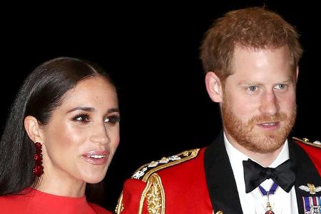 Herzogin Meghan und Prinz Harry bei einem Auftritt in London