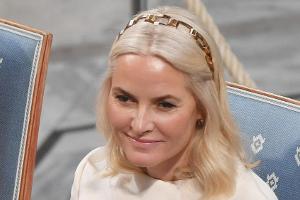 Mette-Marit bei einem Auftritt in Oslo