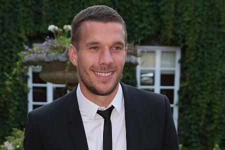 Lukas Podolski ist Vater zweier Kinder.