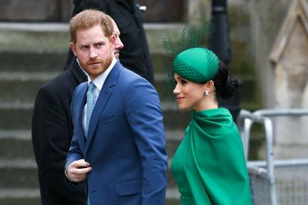 Prinz Harry und Herzogin Meghan, hier im März 2020 in London