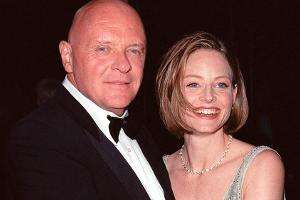 Anthony Hopkins und Jodie Foster 1999 auf einer Veranstaltung.