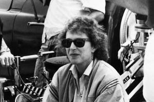 Joan Micklin Silver bei den Dreharbeiten zu ihrem Film "Loverboy" mit Carrie Fisher und Patrick Dempsey.