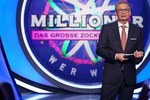Moderator Günther Jauch bei "Wer wird Millionär? - Das große Zocker-Special"