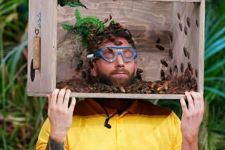 Oliver Sanne in der Dschungelprüfung-Tauglichkeitsprüfung