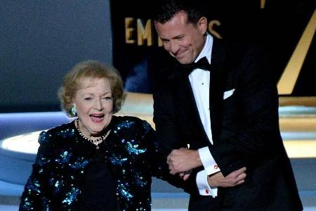 Betty White bei einem Auftritt vor der Pandemie