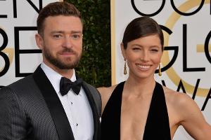 Justin Timberlake und Jessica Biel auf dem roten Teppich im Januar 2017.