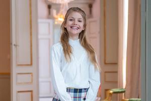 Prinzessin Estelle von Schweden feiert ihren 9. Geburtstag.