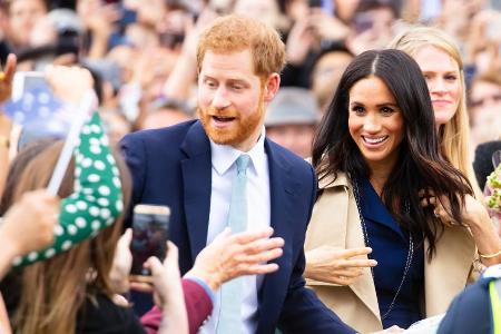 Prinz Harry und Herzogin Meghan 2018 in Australien.