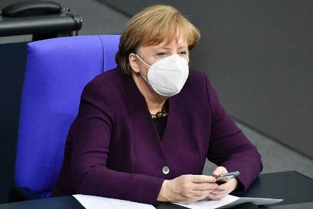 Die Corona-Pandemie beschäftigt Bundeskanzlerin Angela Merkel sehr