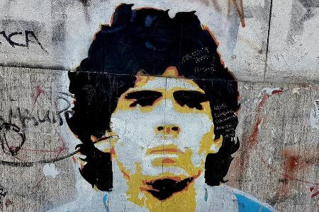 In seiner Heimat wird er wie eine Heiliger behandelt: Die Fußballikone Diego Armando Maradona kann man nun auf einer speziel...
