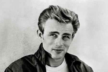 James Dean im Jahr 1955 kurz vor seinen Tod.