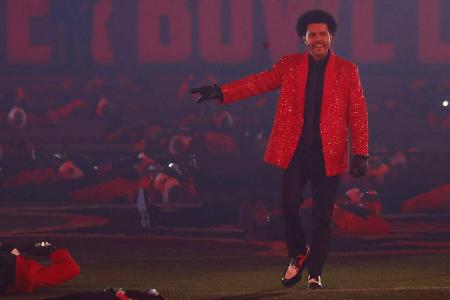 The Weeknd hat die Halbzeitshow des Super Bowl LV gestaltet.