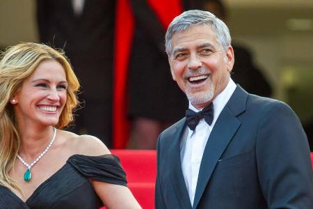 Julia Roberts und George Clooney auf den Filmfestspielen in Cannes 2016.