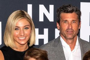 Patrick Dempsey mit seiner Tochter Tallula und den Zwillingssöhnen auf einer Veranstaltung in Los Angeles.