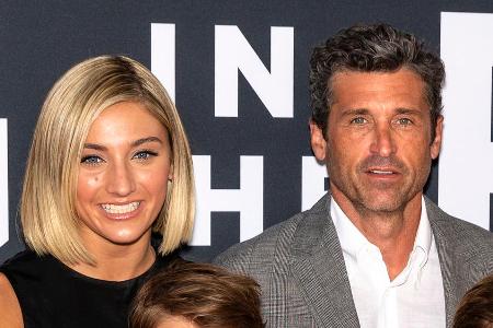 Patrick Dempsey mit seiner Tochter Tallula und den Zwillingssöhnen auf einer Veranstaltung in Los Angeles.