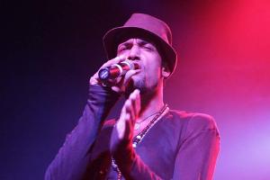 Mark Medlock bei einem Konzert