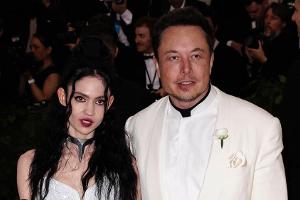 Grimes und Elon Musk im Jahr 2018