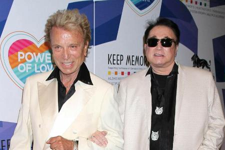 Siegfried Fischbacher (li.) und Roy Horn im Jahr 2015