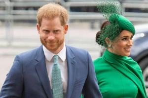 Prinz Harry und Herzogin Meghan bei ihrem letzten Auftritt als Vertreter der britischen Krone Anfang März 2020.