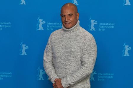 Temuera Morrison bei einem Auftritt in Berlin